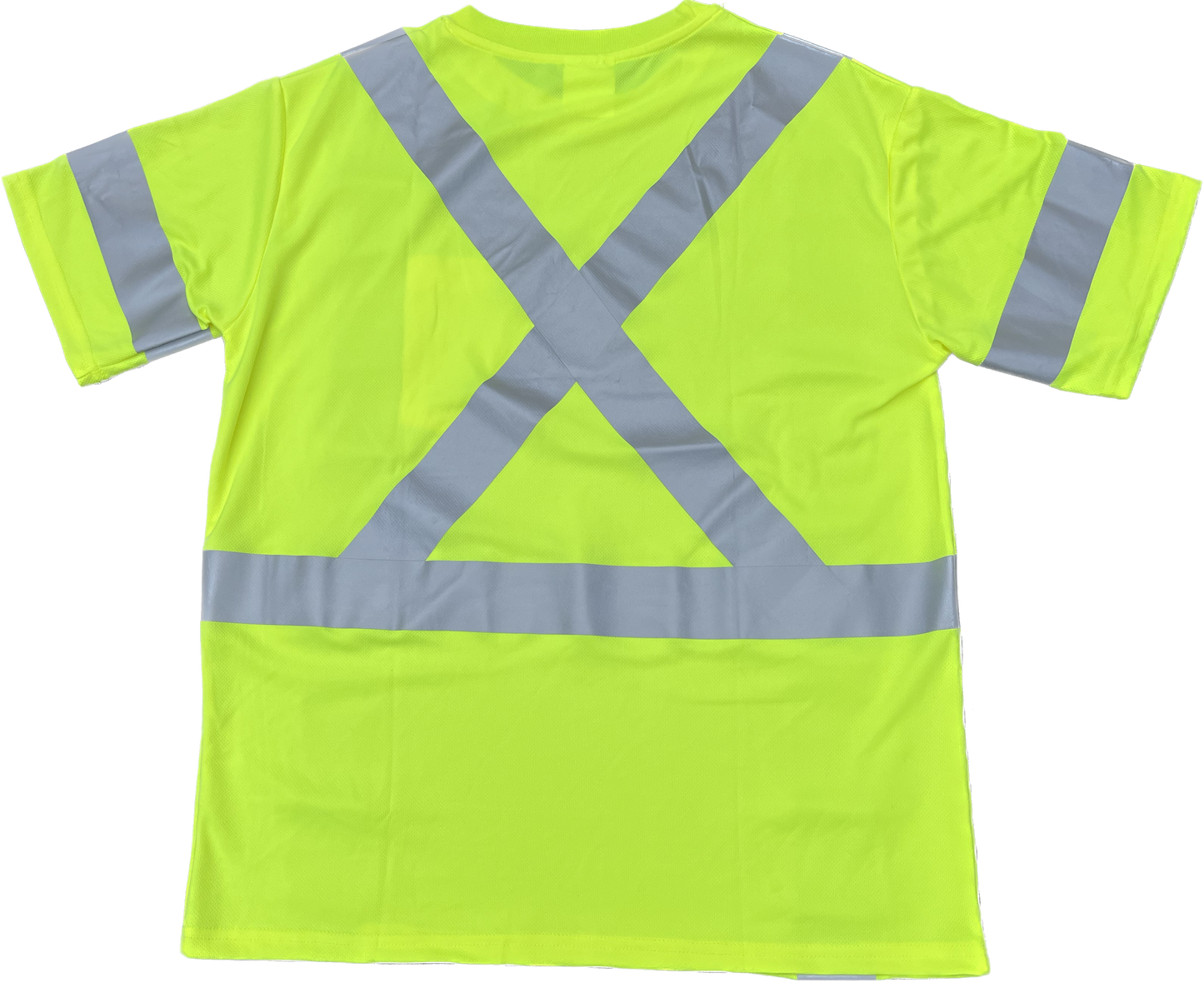 ANSI CLASS 3 Reflective safety t-shirt tee with pockets